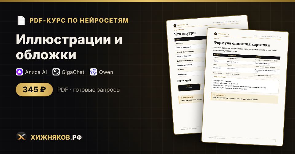 Курс: Иллюстрации и обложки