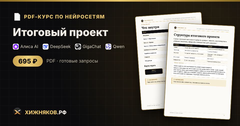 Курс: Итоговый проект